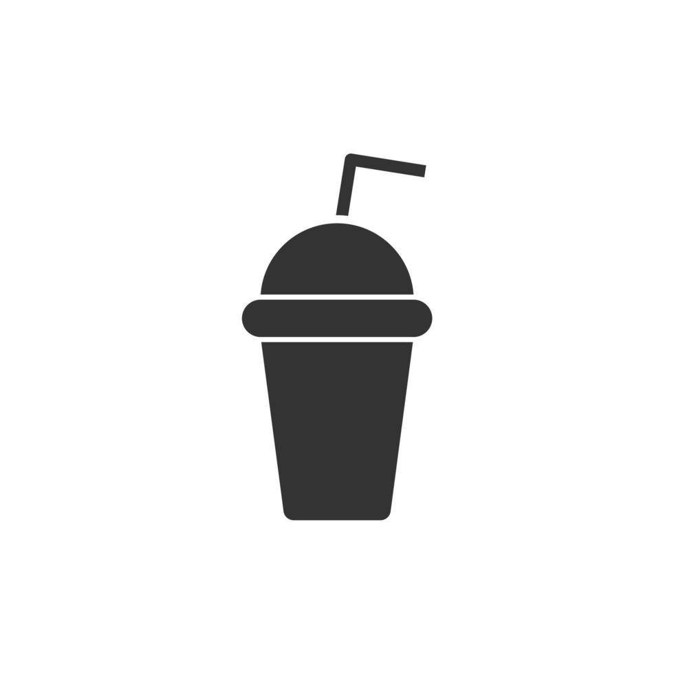 simple cutlery and food icon vector