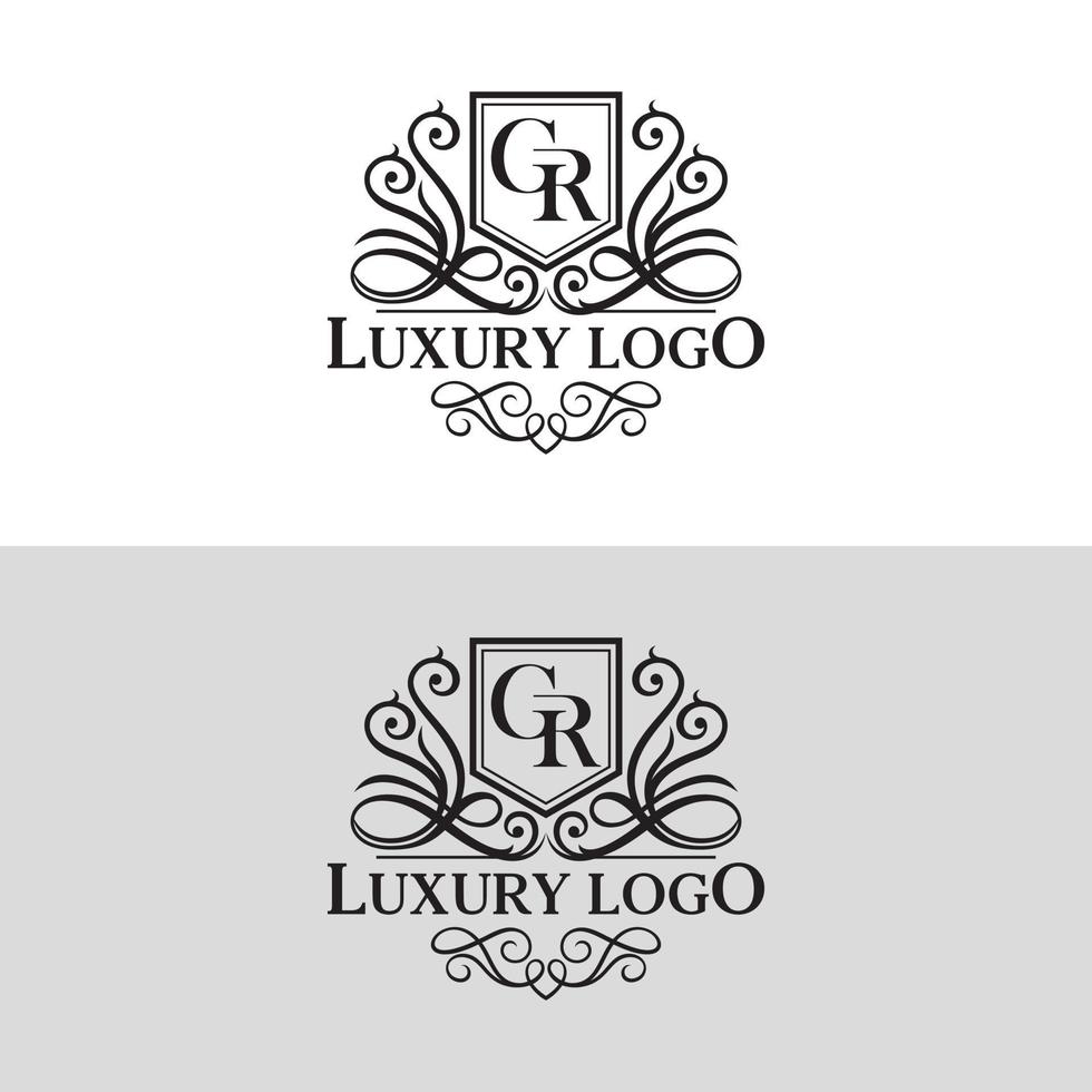 Golden Luxury Logo Design Vector Template
