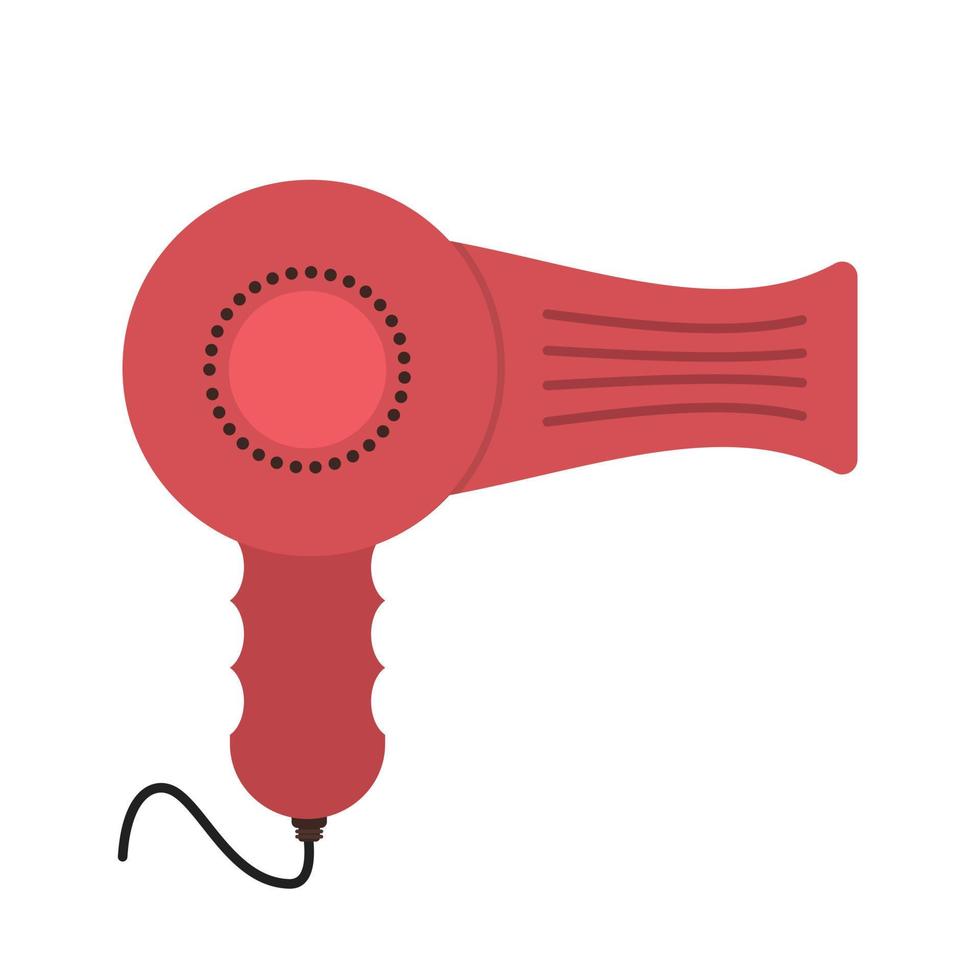 Hair Dryer I Flat Multicolor Icon vector