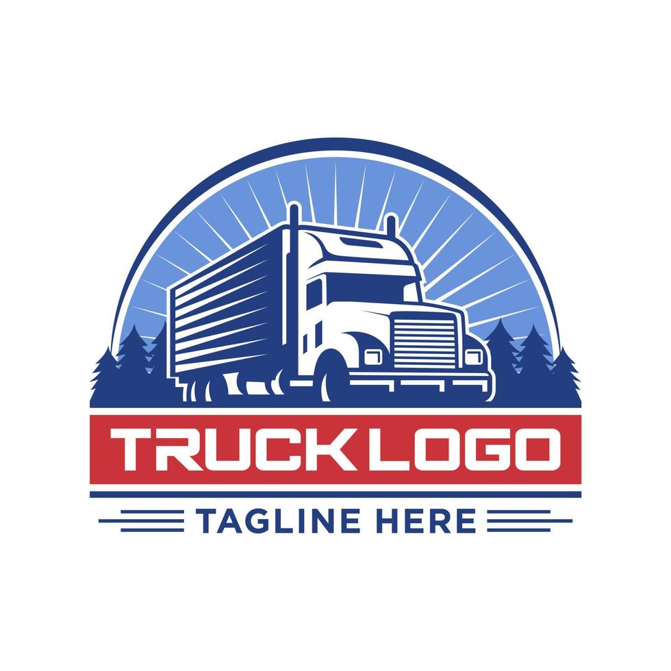 Truck Logo Vector illustration