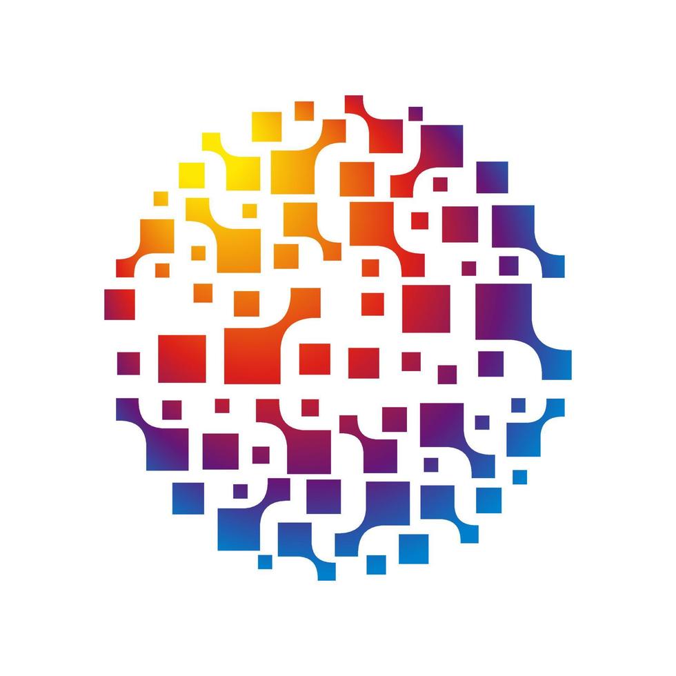 Technology Logo Design Vector Template