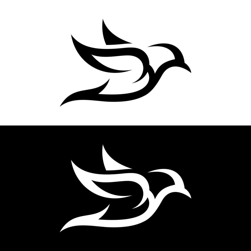 Blackbird Logo Design vector template