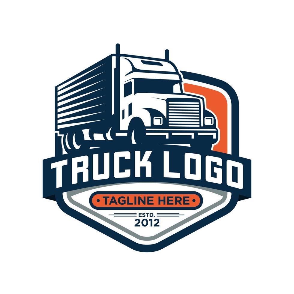 Truck Logo Vector illustration