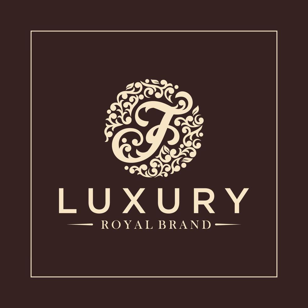 Golden Luxury Logo Design Vector Template