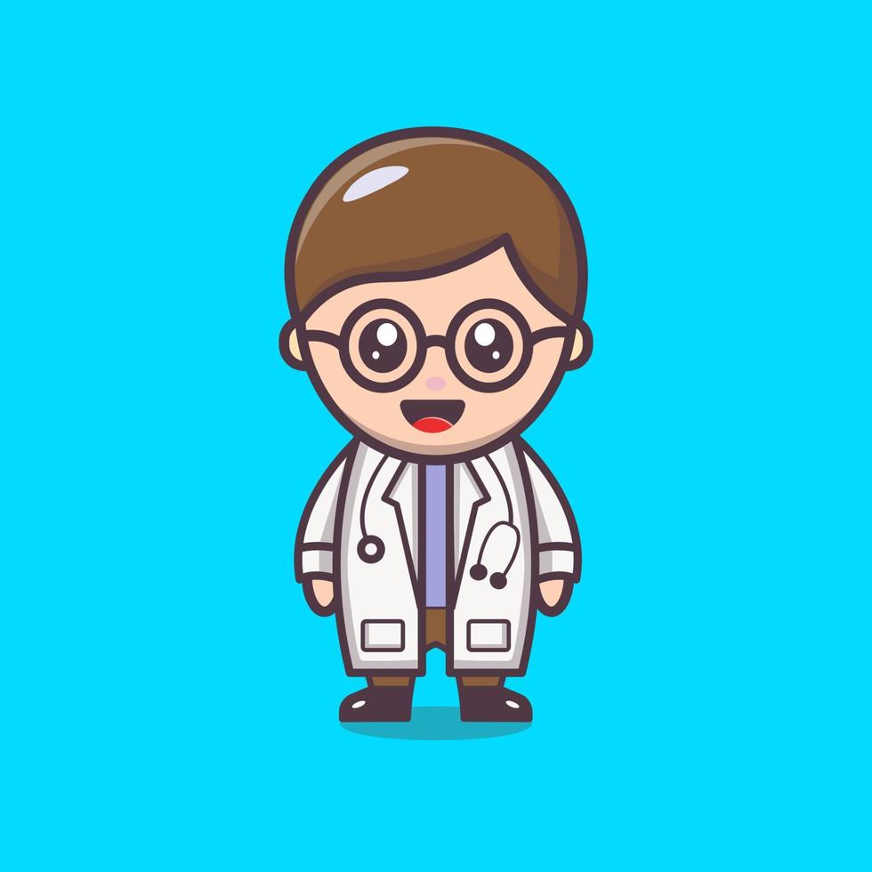 Cute happy funny smiling doctor. Healthcare,medical,doctor concept