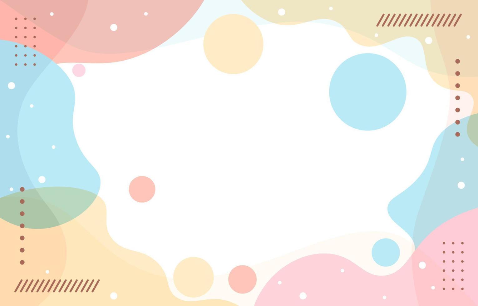 Pastel Abstract Background vector