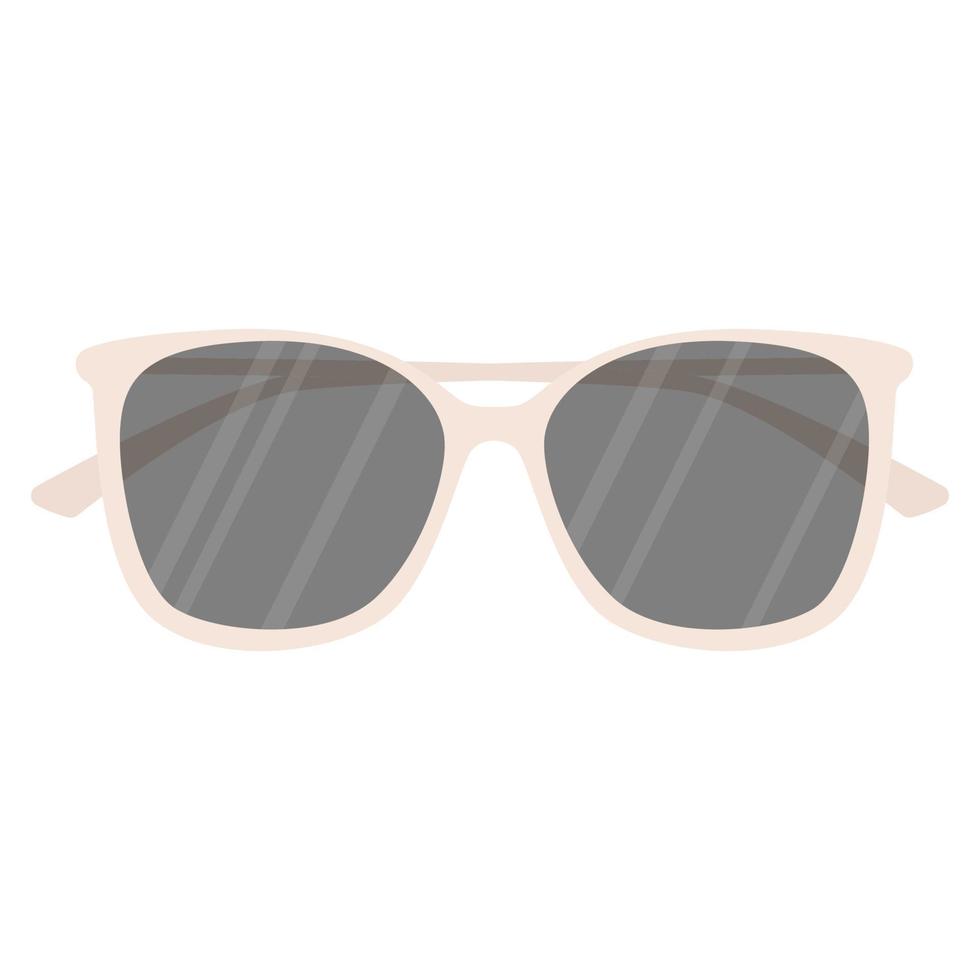 coloridas gafas de sol de moda con lentes solares. gafas de sol de mujer. vector