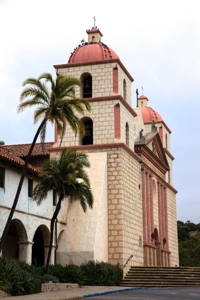 santa barbara, california, estados unidos, 2010. la misión en santa barbara california foto