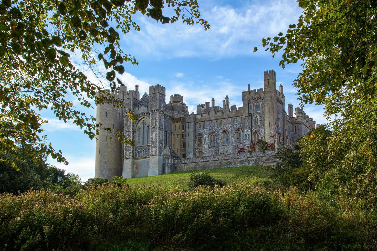 ARUNDEL, WEST SUSSEX, UK, 2011. View of Arundel Castle photo