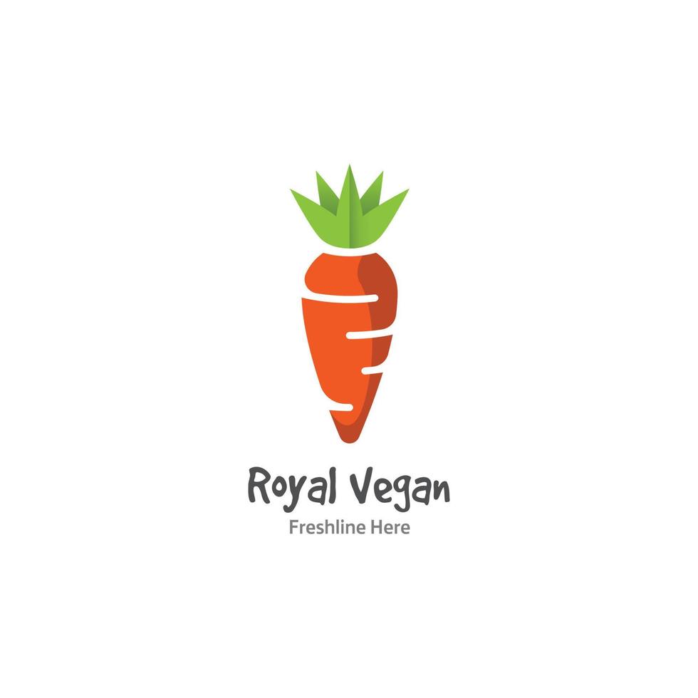 Carrot King Logo vector