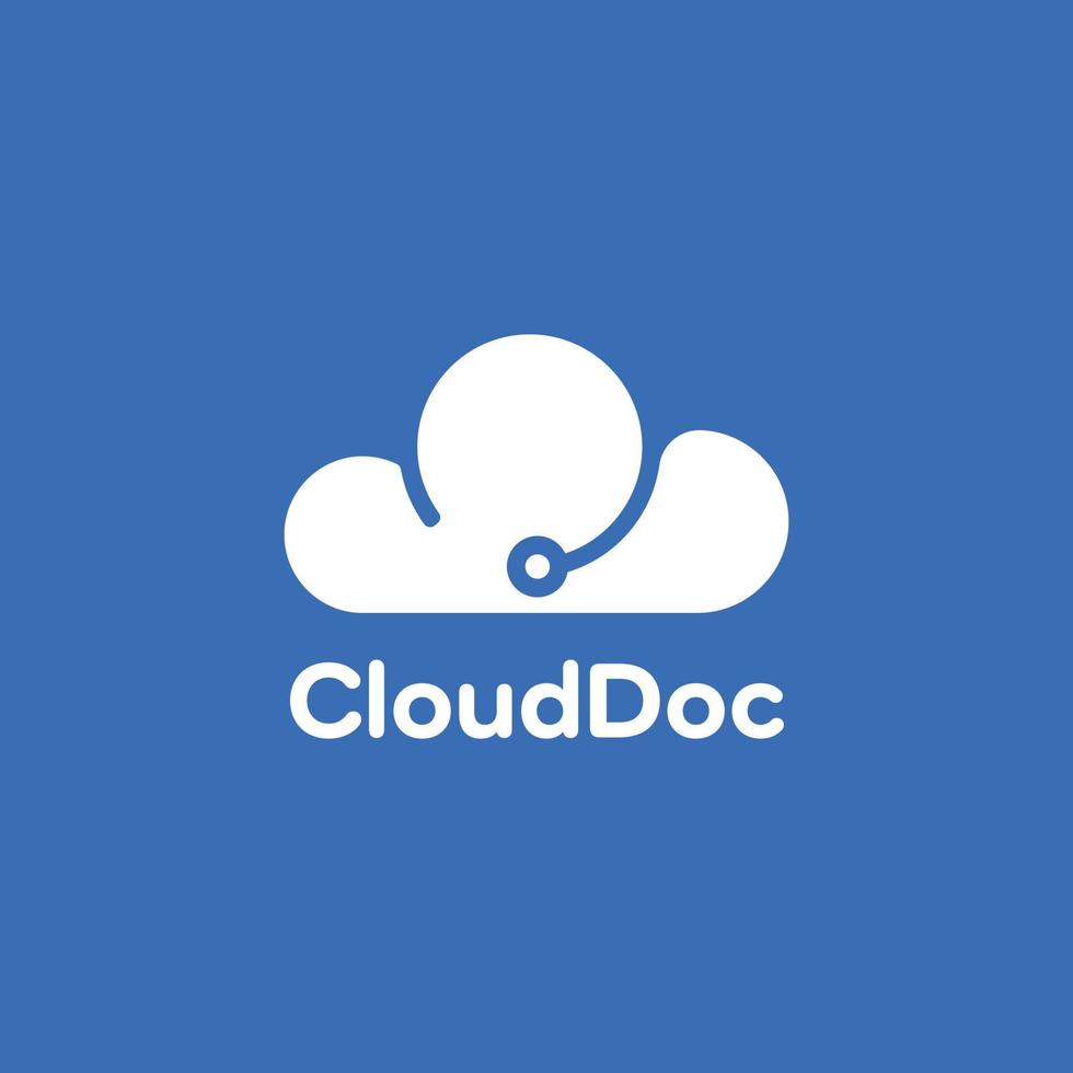 Cloud Doctor Logo vector