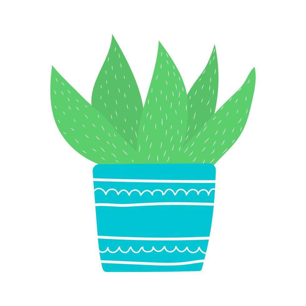 boceto de cactus dibujado a mano para pegatinas, estampados, diseño y decoración. ilustración plana vectorial vector