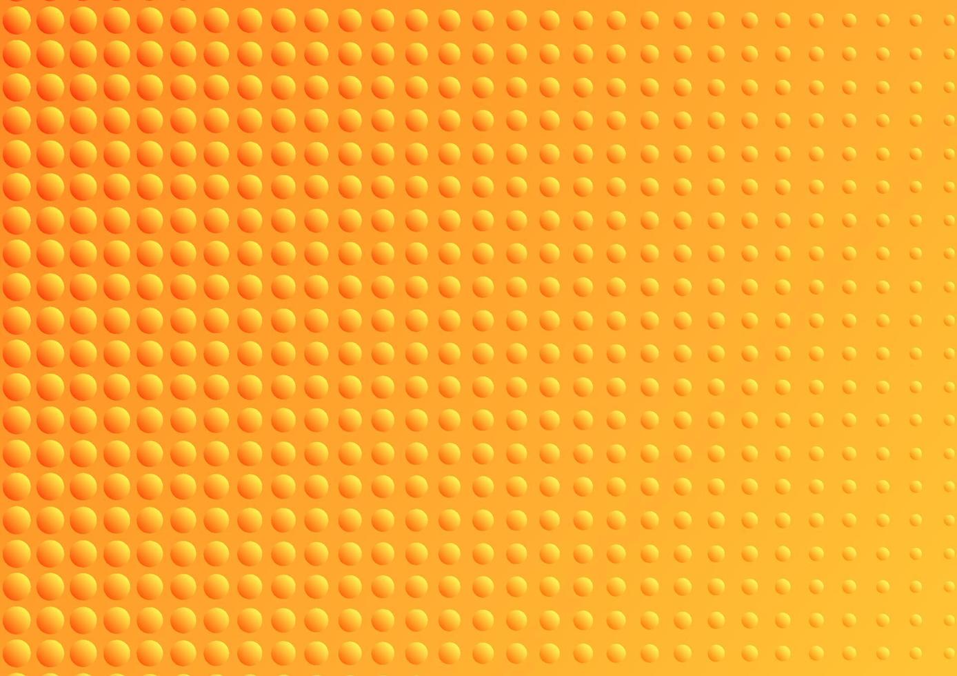 Fondo de patrón de puntos de semitono abstracto en colores amarillos vector
