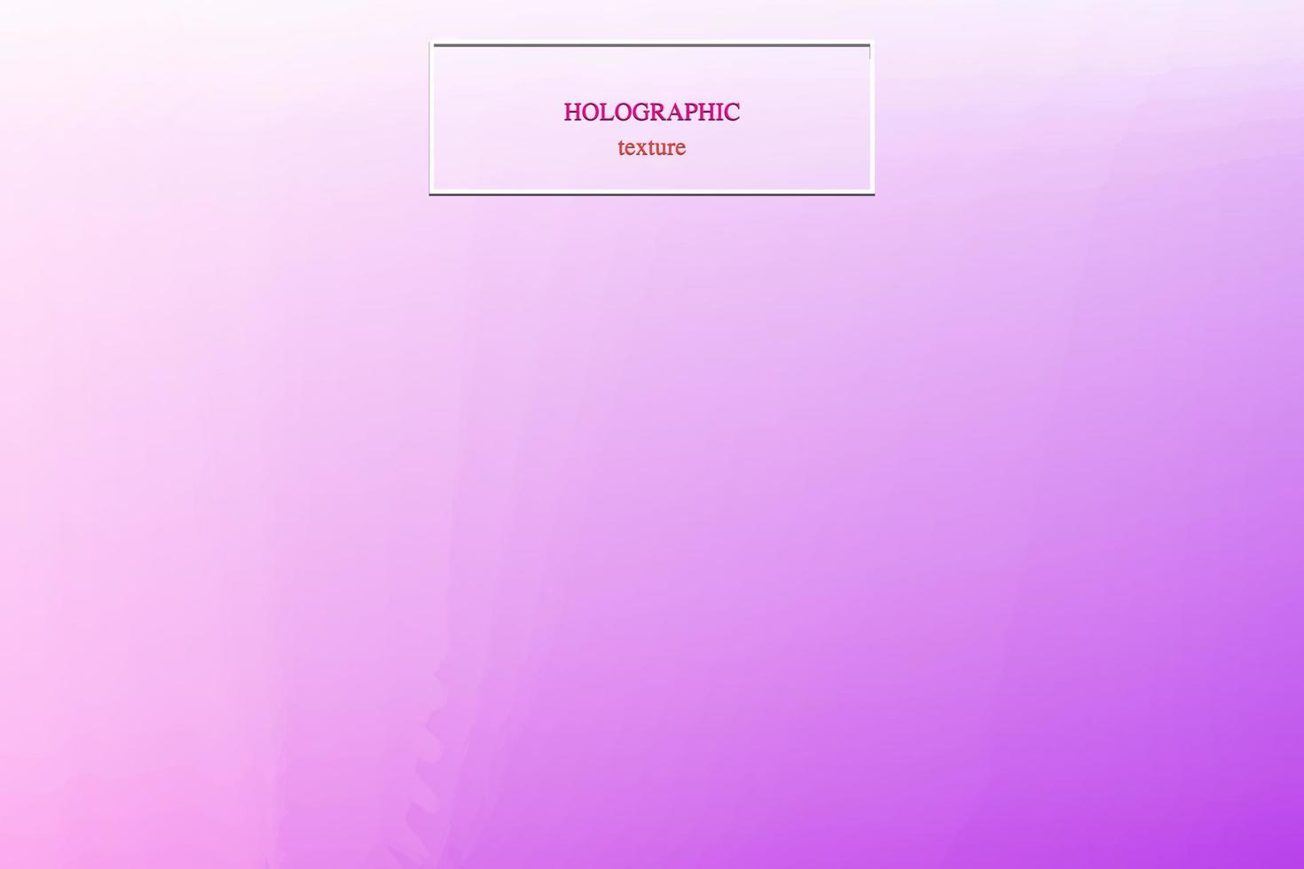 holographic foil texture. Design smooth template background. Vector illustration