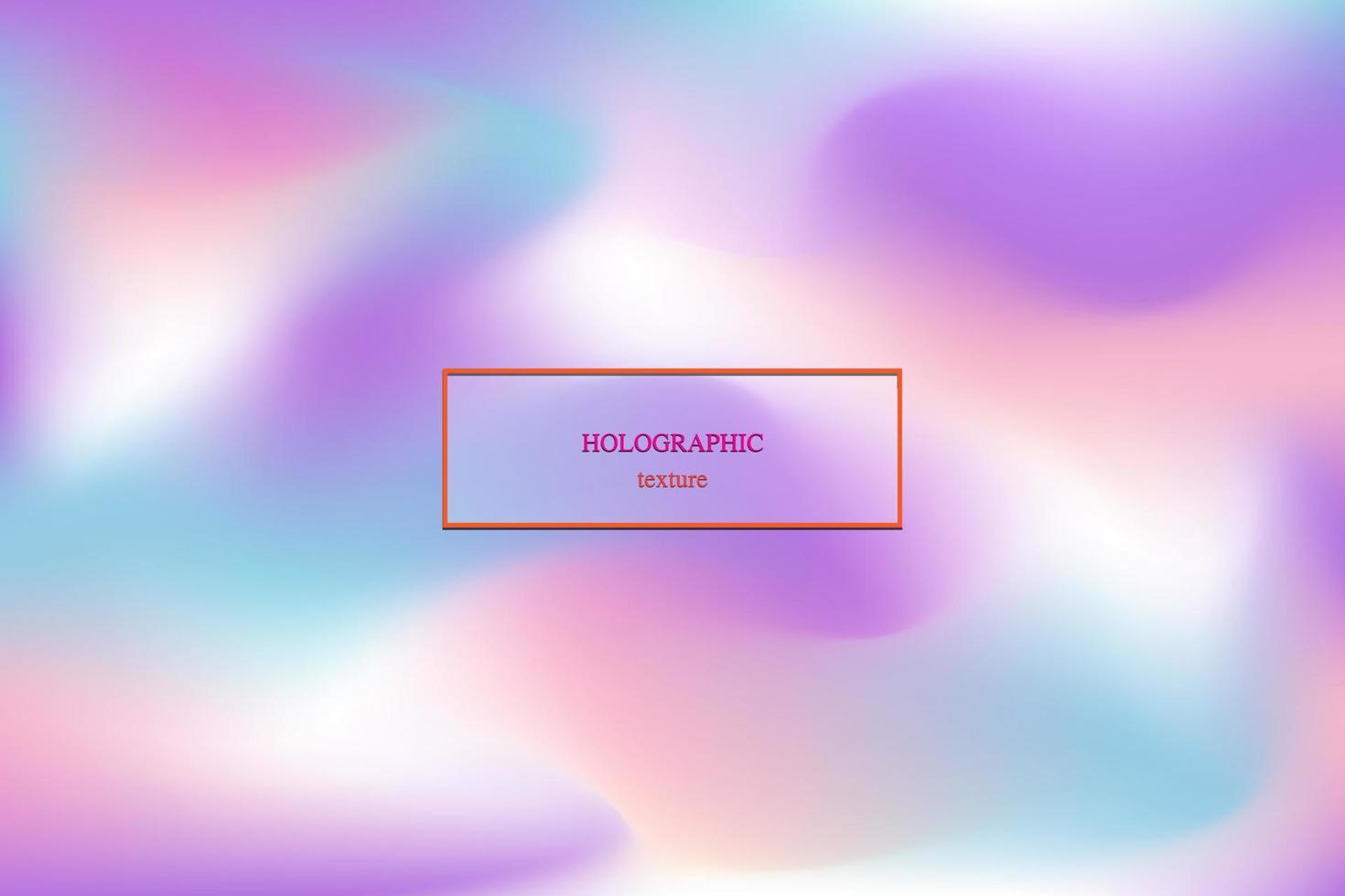 holographic foil texture Design template background. Vector illustration