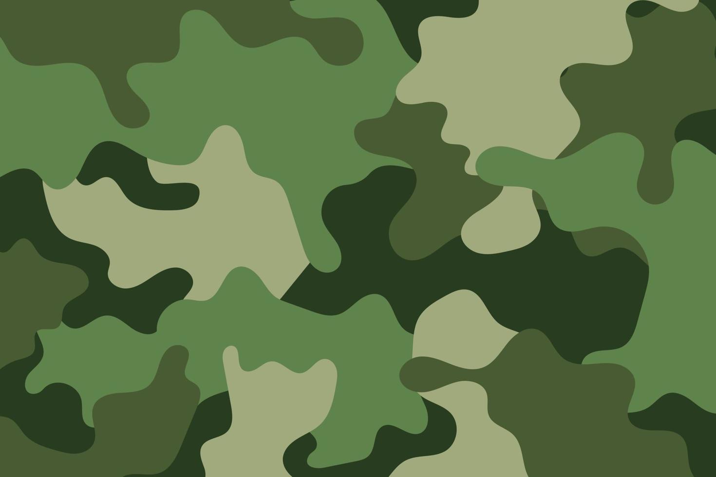 fondo de diseño de patrón de soldado de camuflaje. estilo de ropa estampado de repetición de camuflaje verde militar. ilustración vectorial vector