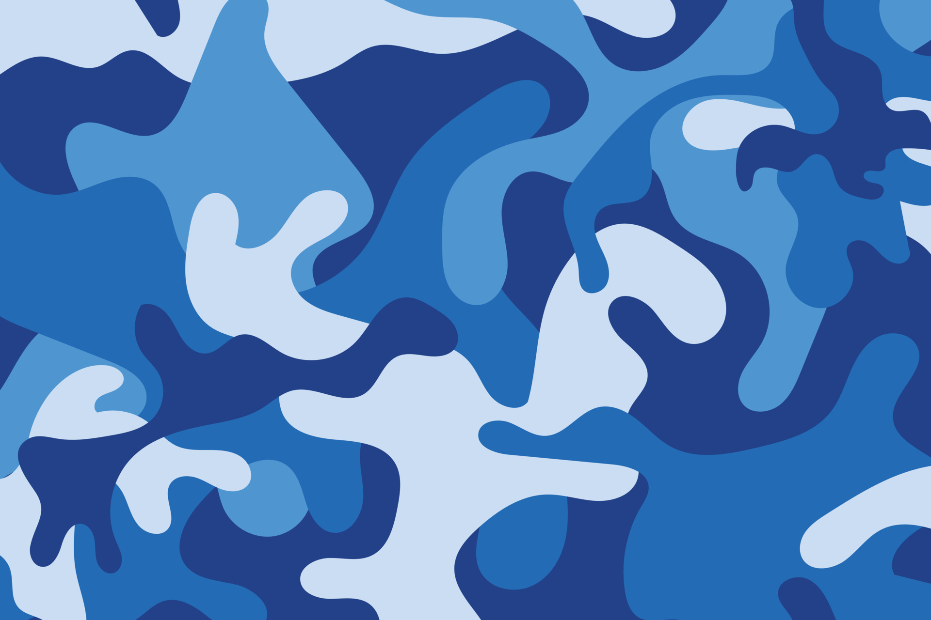 camouflage soldier pattern design background.clothing style army blue camo repeat print. vector