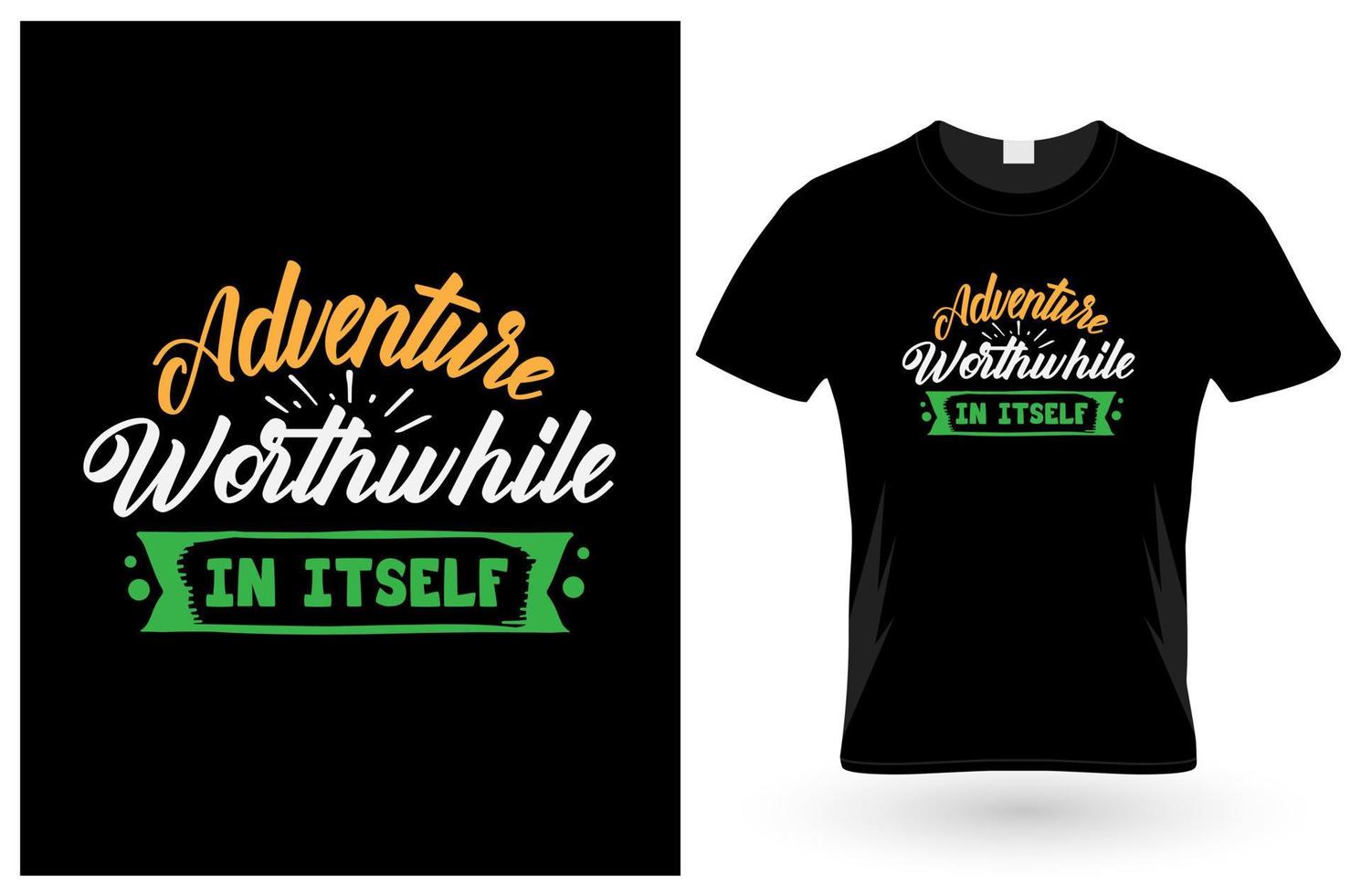 Camping t-shirt design vector