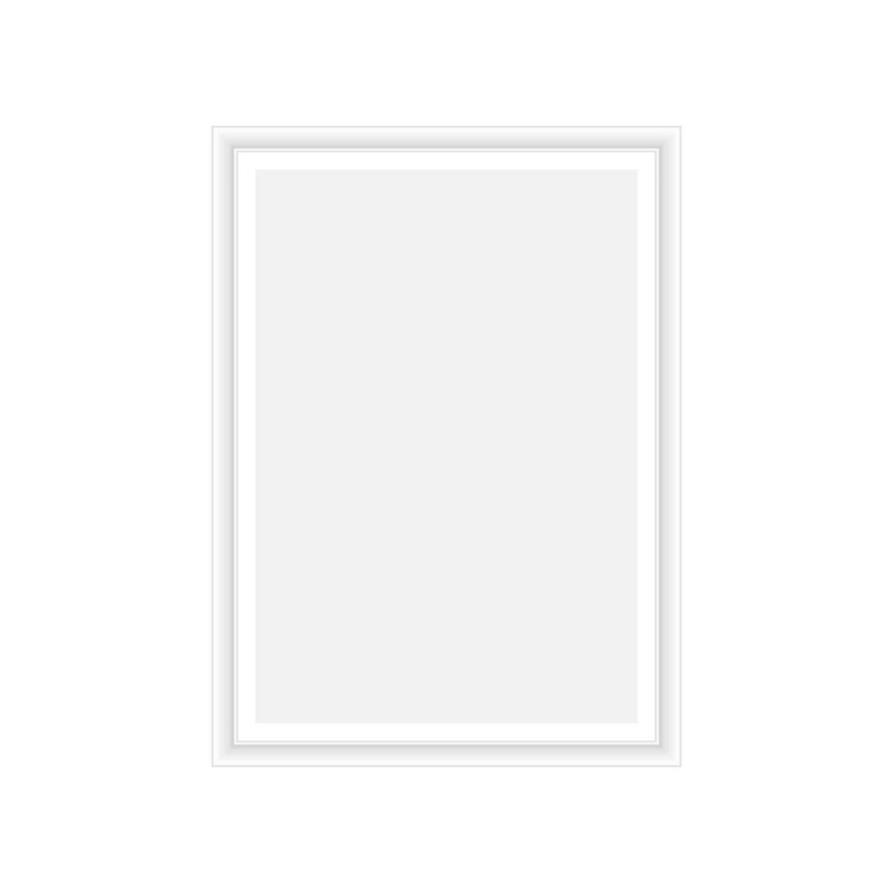 Realistic white frame Modern business card. Vector abstract graphic design. Creative abstract background. Abstract modern graphic element. Creative image. Vector illustration