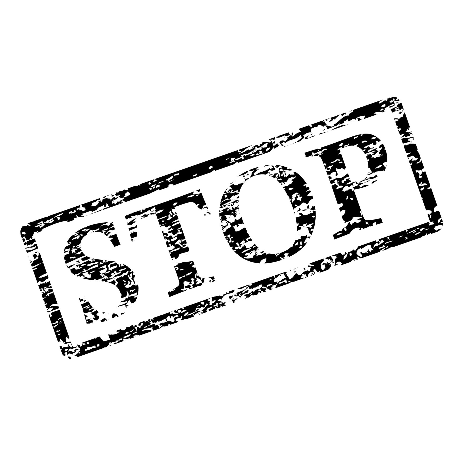 Grunge stamp black colored Stop . Stamp STOP Vector Illustration