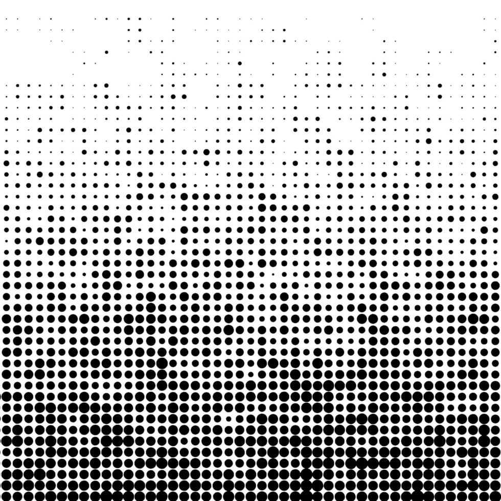 Abstract futuristic halftone pattern. Black and white abstract background. Halftone effect vector