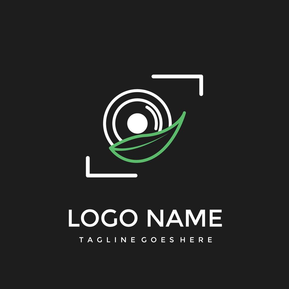 Media Player Logo Template vector
