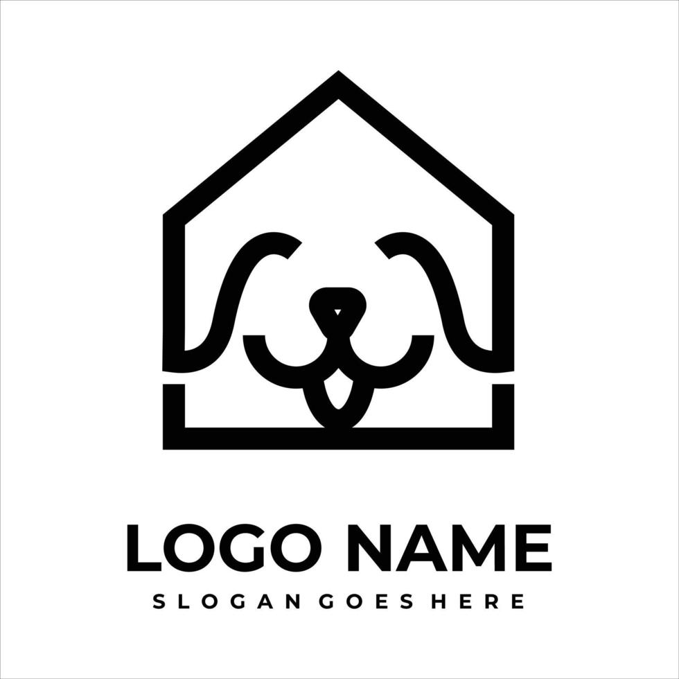 Creative Dog Logo vector