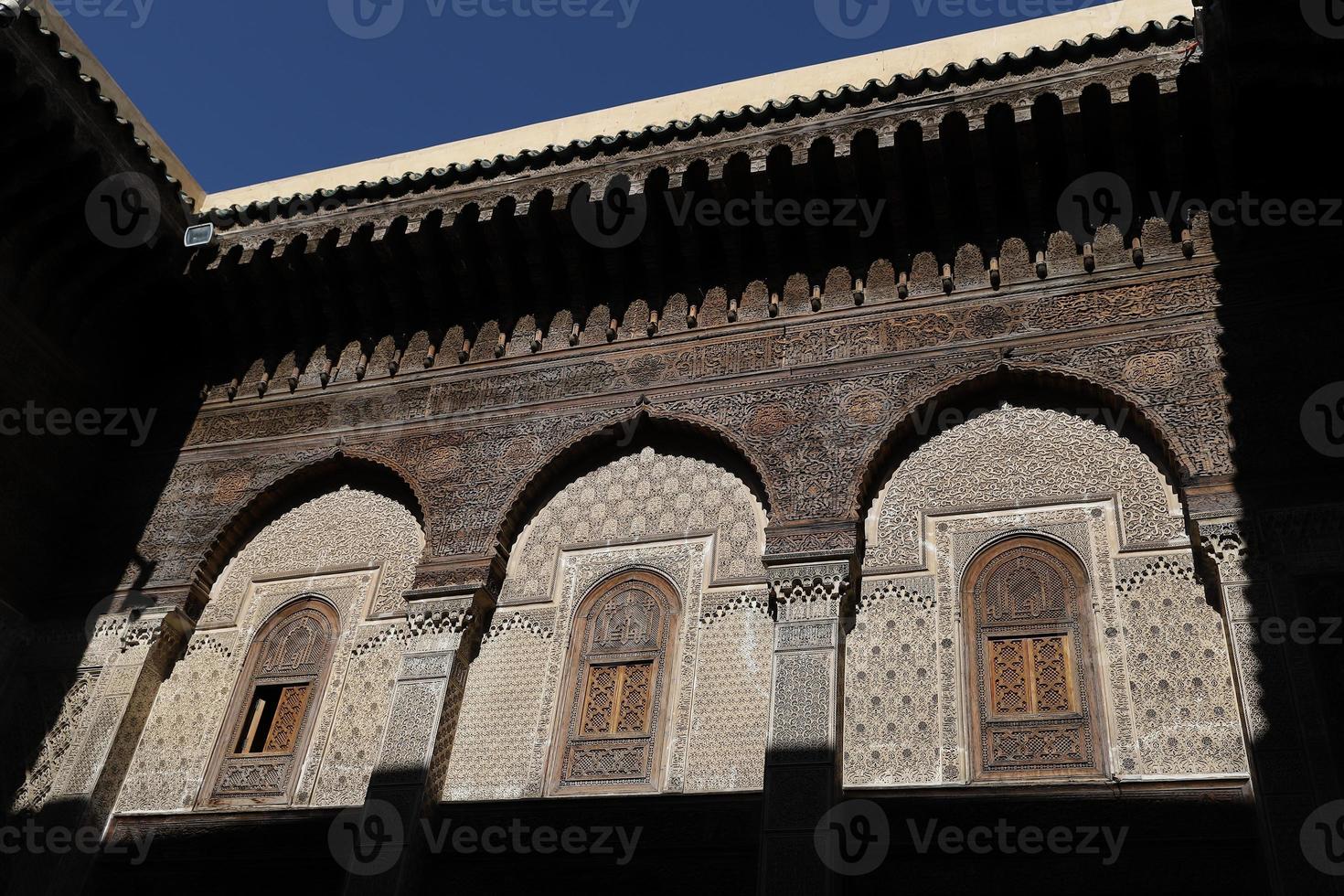 Bou Inania Madrasa in Fez, Morocco photo