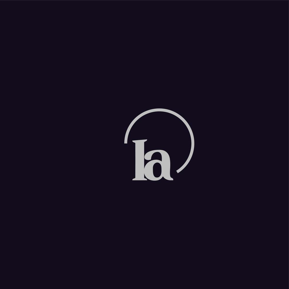IA initials logo monogram vector