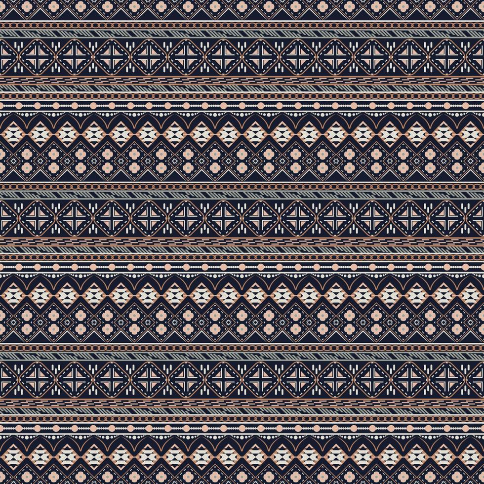 ethnic tribal seamless pattern for textiles. songket motif. vector