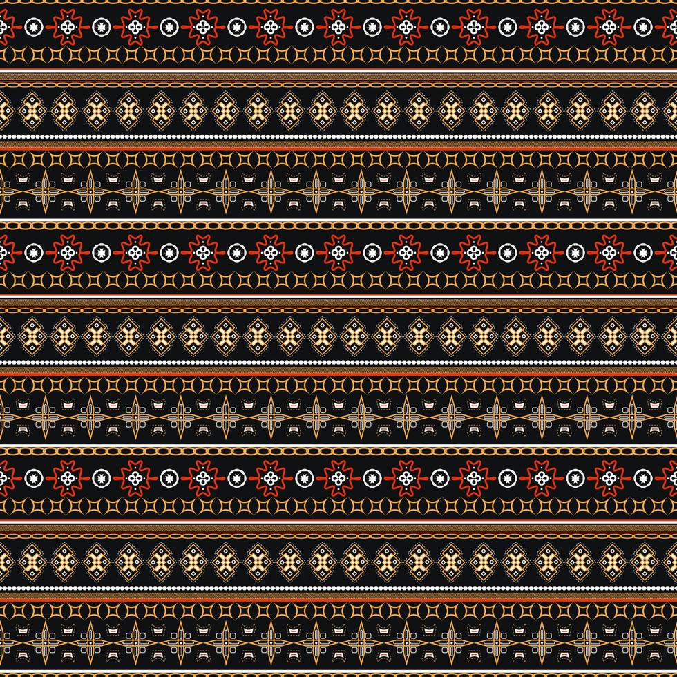 patrones sin fisuras tribales de geometría étnica para textiles vector