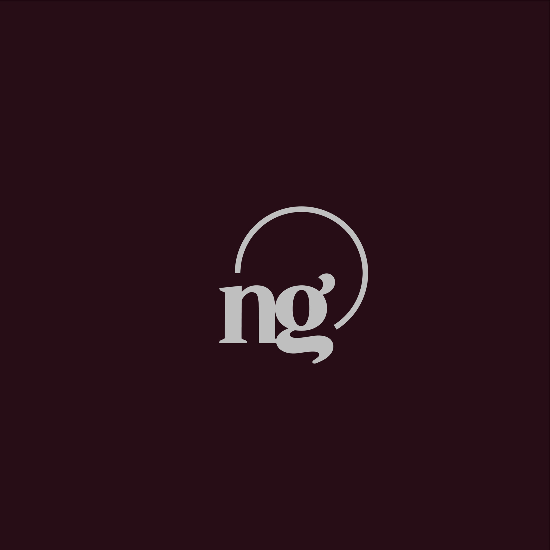 NG initials logo monogram 8256581 Vector Art at Vecteezy