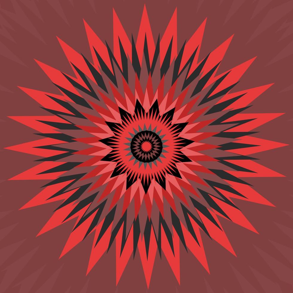 mandala abstract background, illustration EPS 10 vector