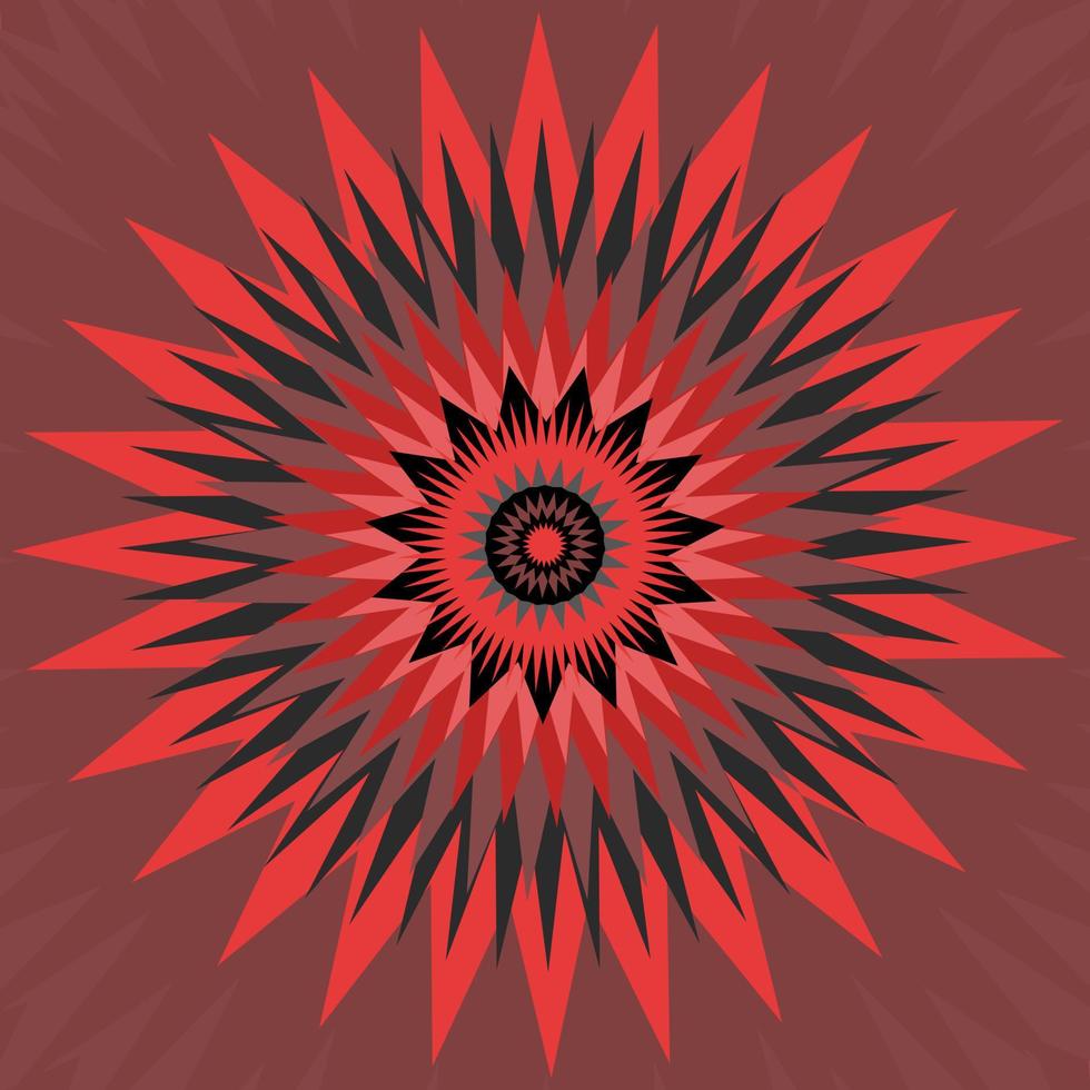 fondo abstracto mandala, ilustración eps 10 vector