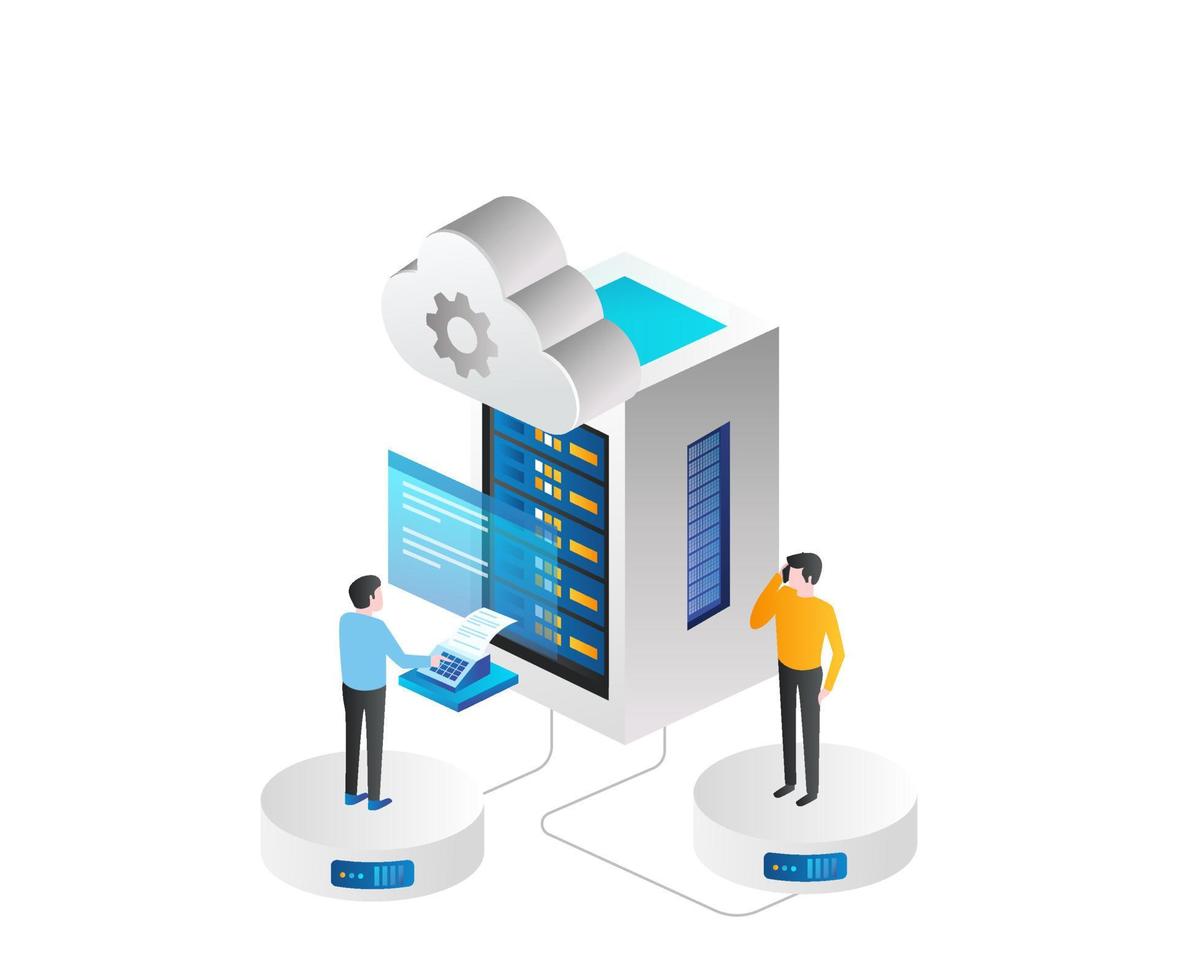 The team develops data and analyzes the cloud server via telephone vector