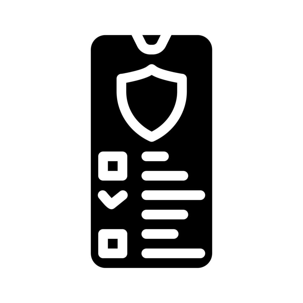 data access glyph icon vector illustration sign