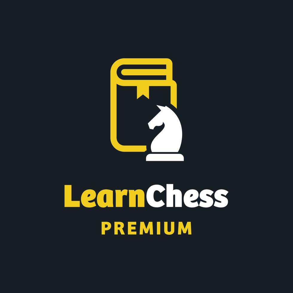 Learn Chess Logo vector