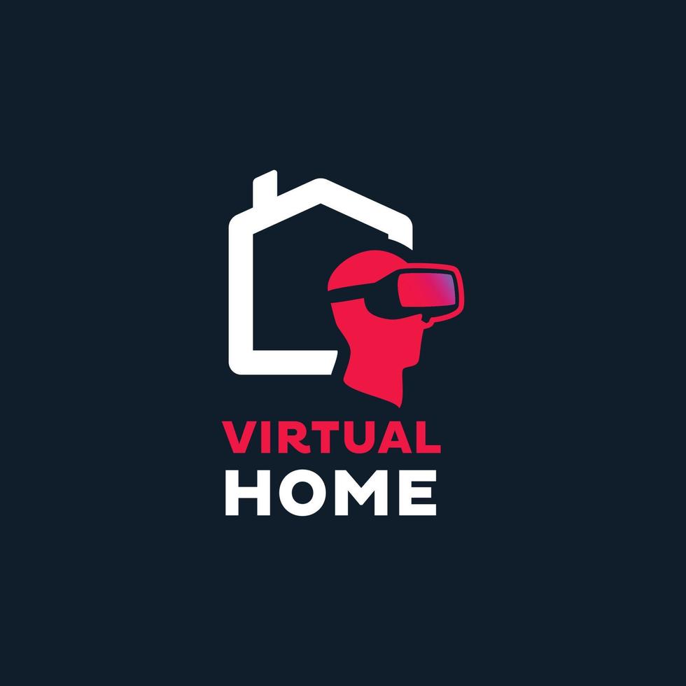 Home Virtual Reality Logo vector