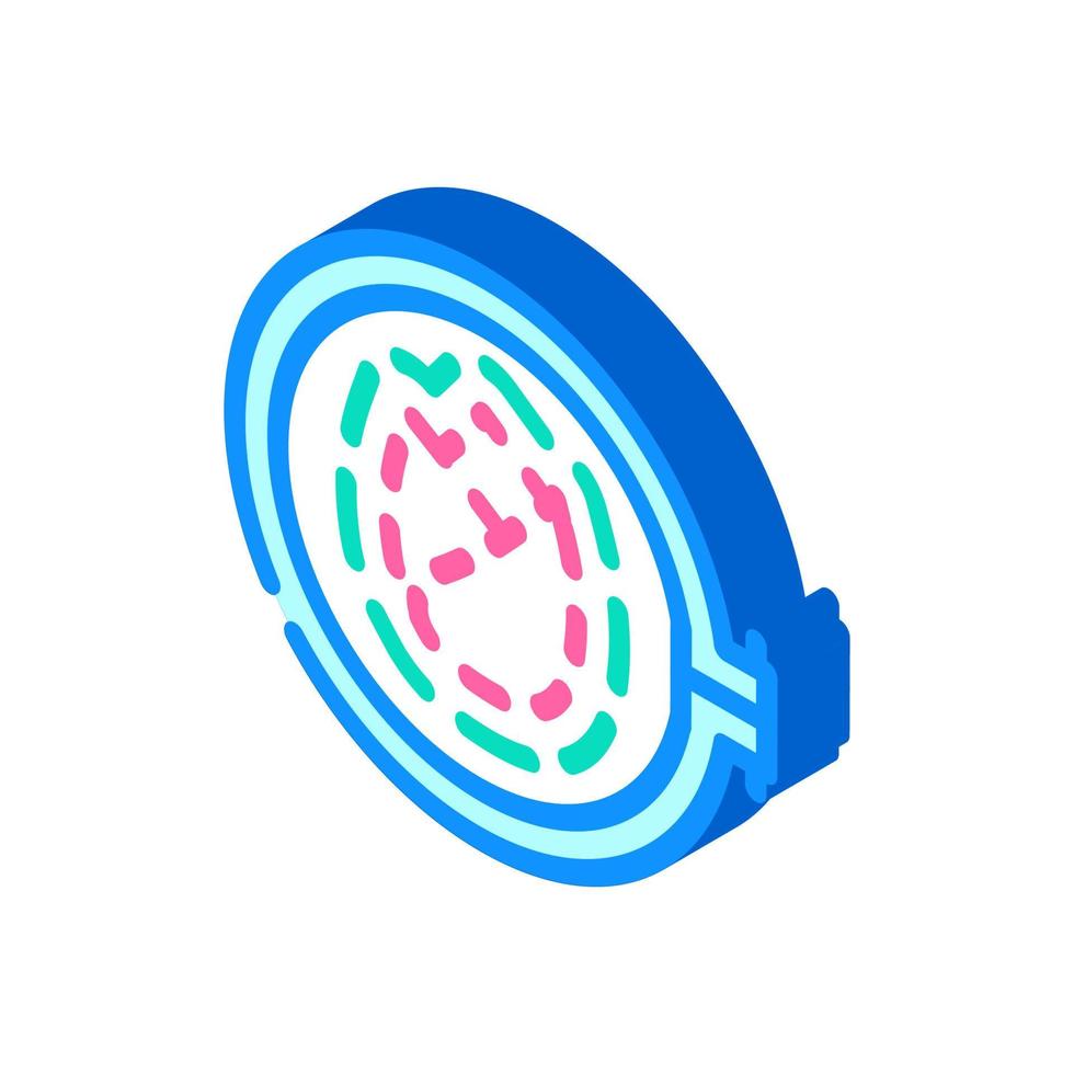 embroidery for relax isometric icon vector illustration