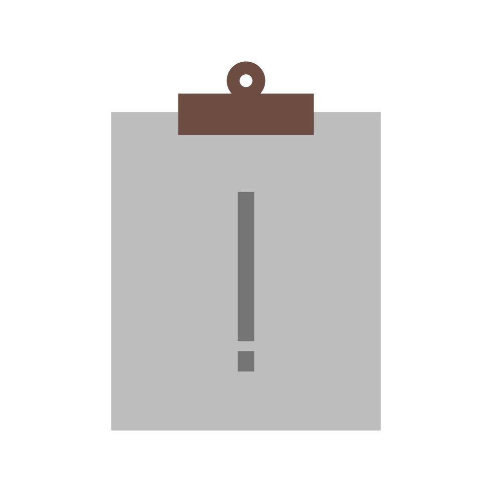 Assignment Late Flat Multicolor Icon vector