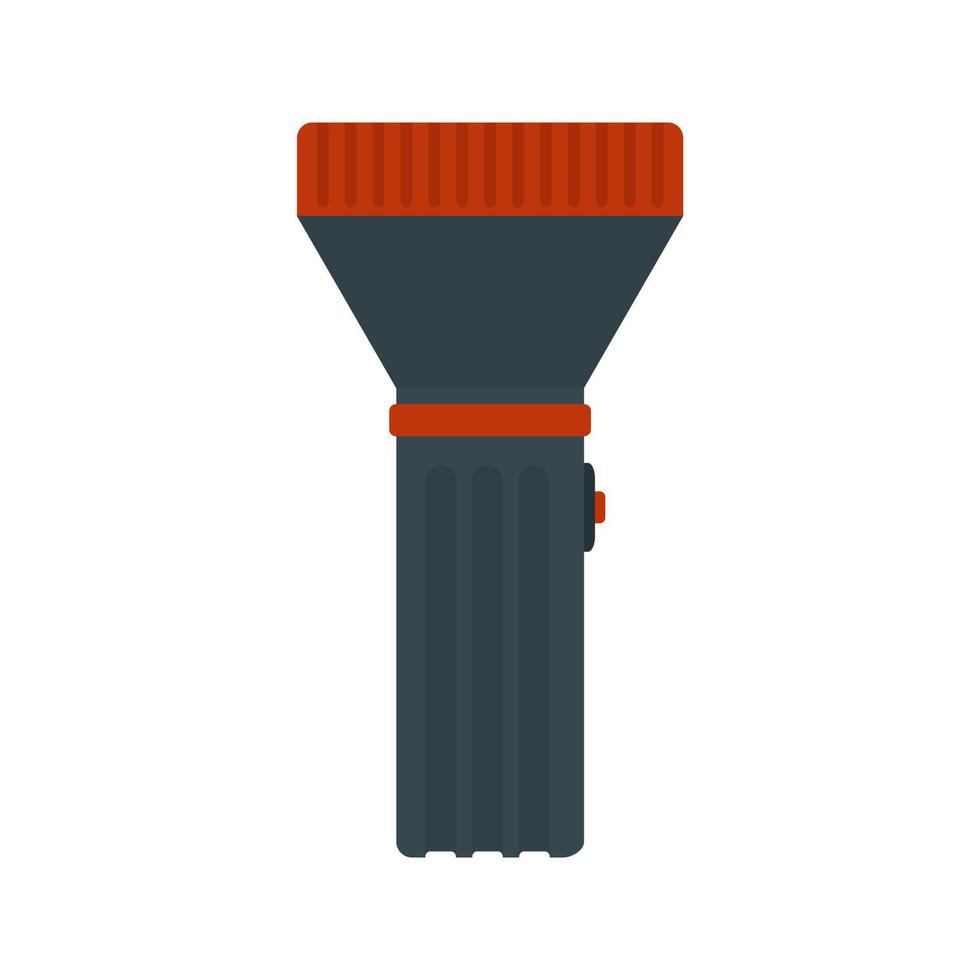 Flashlight Flat Multicolor Icon vector