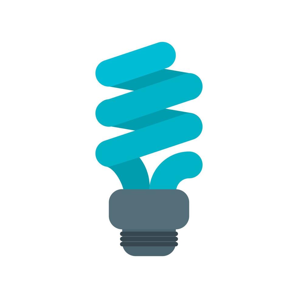 Electric Bulb I Flat Multicolor Icon vector