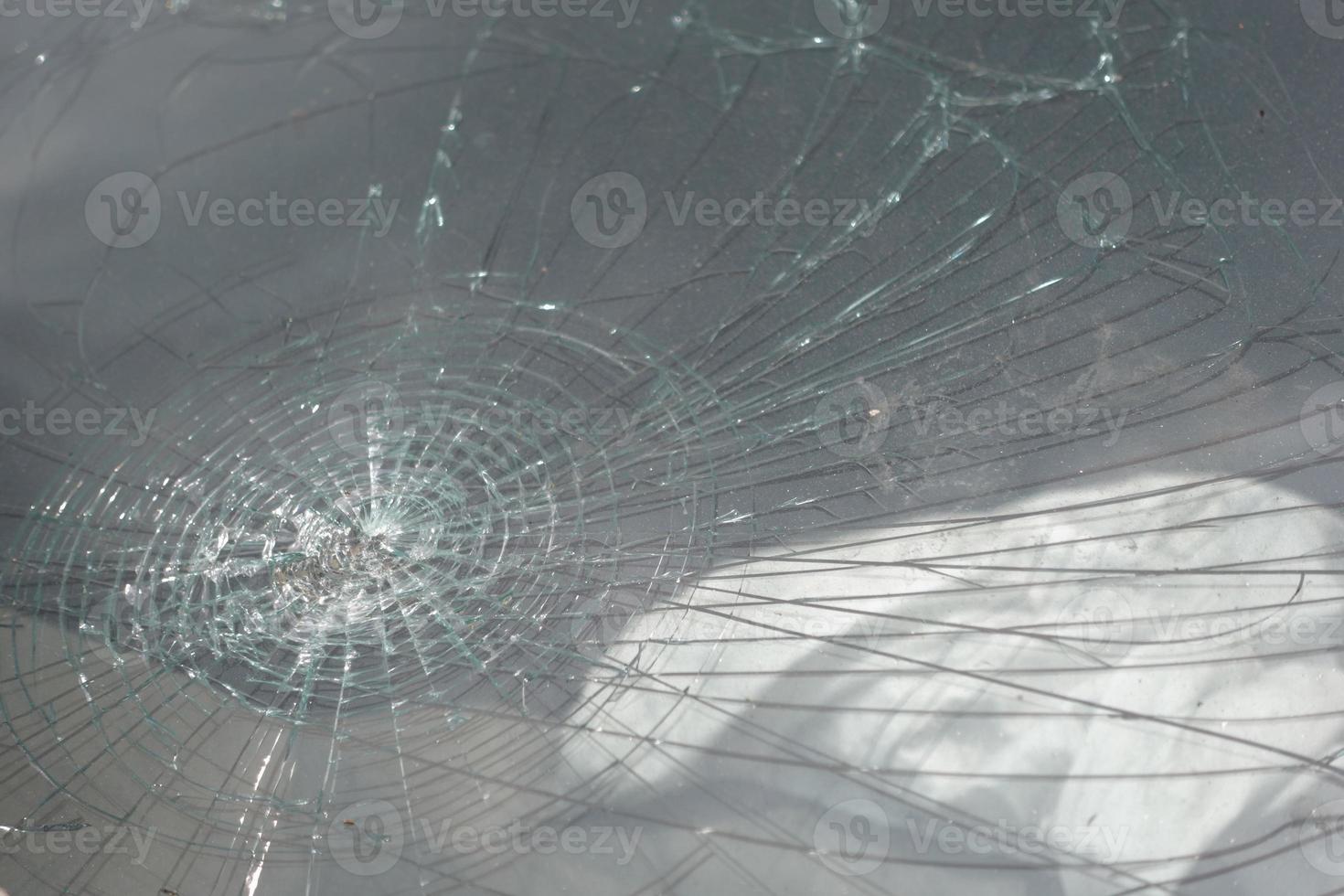 old damage card glass close up photo