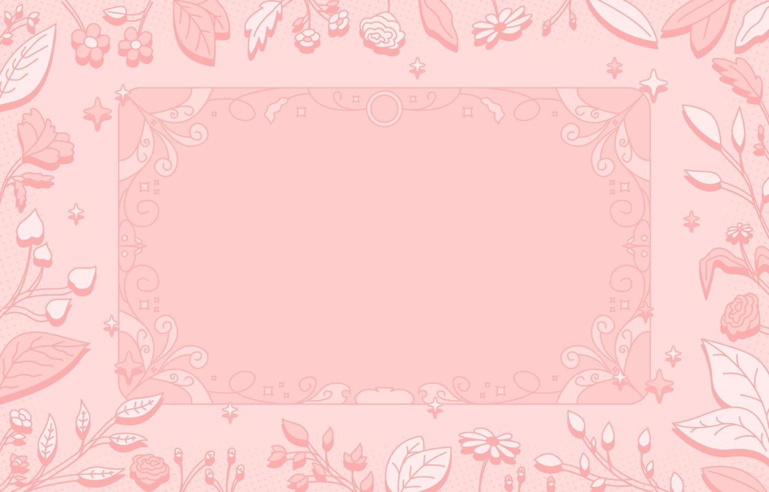 fondo floral pastel vector