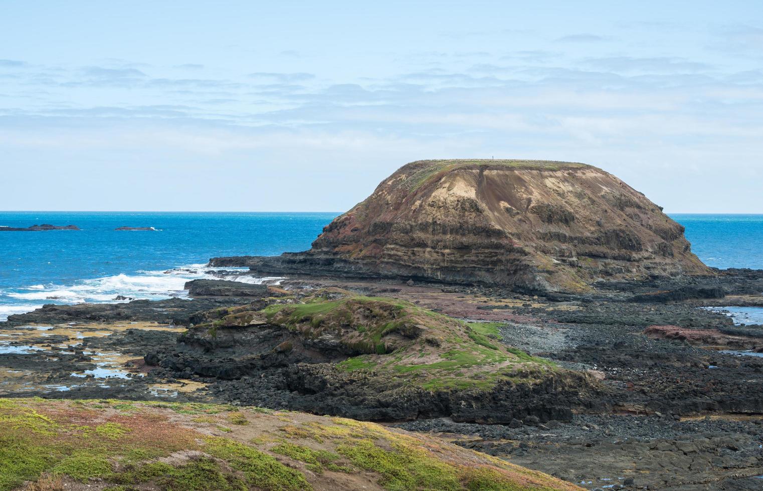 The Nobbies conservation area at Phillip Island of Victoria state of Australia. photo