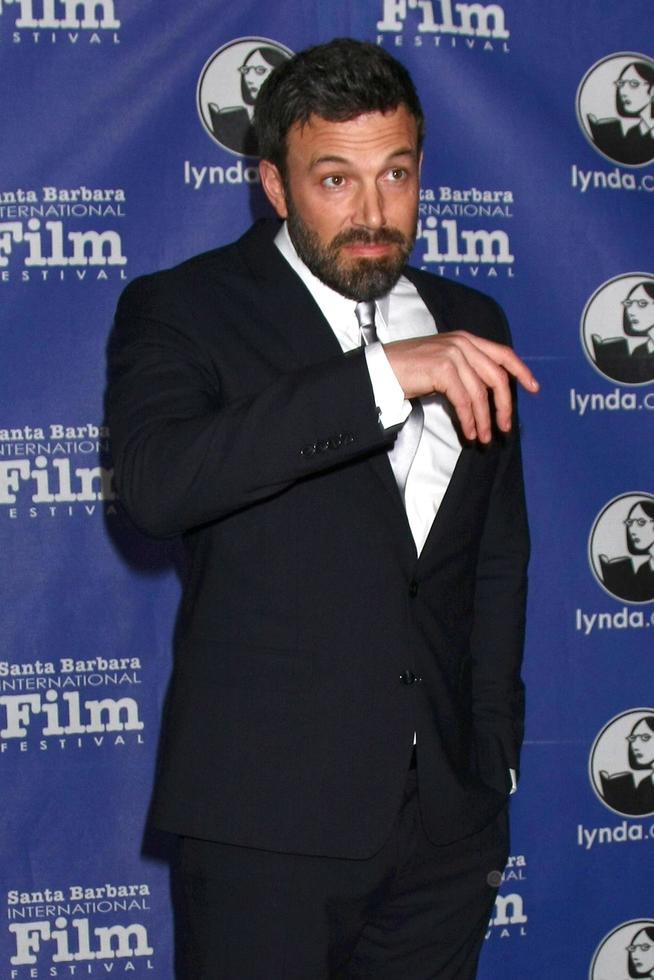 SANTA BARBARA, JAN 25 - Ben Affleck arrives at the 2013 SBIFF Modern Masters Award presented to Ben Affleck at Arlington Theater on January 25, 2013 in Santa Barbara, CA photo