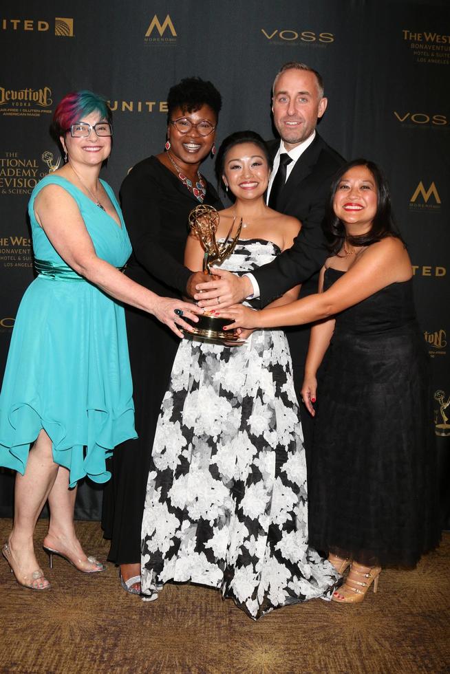 LOS ANGELES, APR 29 - Creative Daytime Emmy Award Winners at the 43rd Daytime Emmy Creative Awards at the Westin Bonaventure Hotel on April 29, 2016 in Los Angeles, CA photo