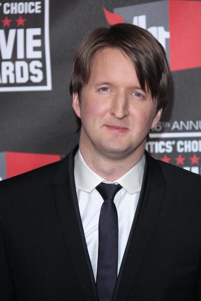 LOS ANGELES, JAN 14 - Tom Hooper arrives at the 16th Annual Critics