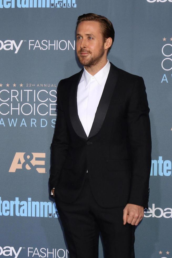 LOS ANGELES, DEC 11 - Ryan Gosling at the 22nd Annual Critics Choice Awards at Barker Hanger on December 11, 2016 in Santa Monica, CA photo