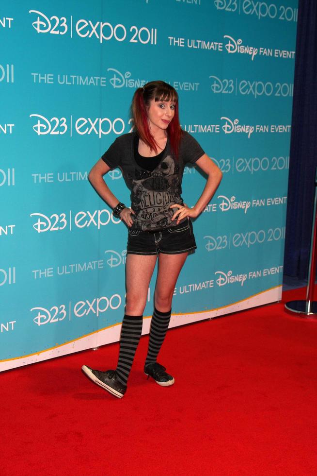 LOS ANGELES, AUG 19 - Allisyn Ashley Arm at the D23 Expo 2011 at the Anaheim Convention Center on August 19, 2011 in Anaheim, CA photo